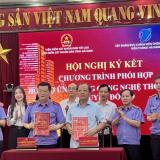 Hội nghị ký kết Chương trình phối hợp hỗ trợ ứng dụng công nghệ thông tin, chuyển đổi số giữa Viện kiểm sát nhân dân tỉnh Hà Nam và Viễn thông Hà Nam
