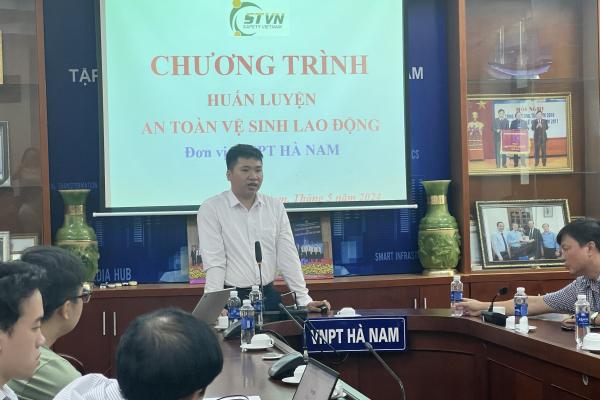 VNPT Hà Nam đã tổ chức tập huấn ATVSLĐ PCCN& CHCN cho CBCNV